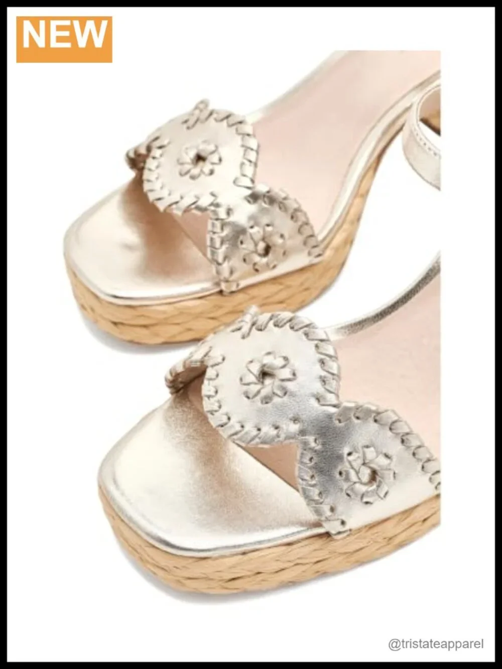 Laurin Platform Leather Sandal Buckle Ankle Strap Casual Open Toe